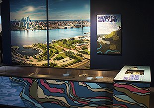 Explore the Seaport Museum's New Exhibit River Alive!